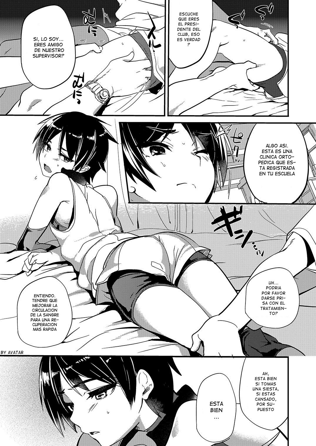 Nakimushi Buchou Make nai de ~Hentai Seikotsuin vs. Volley Buchou~ page 8 full