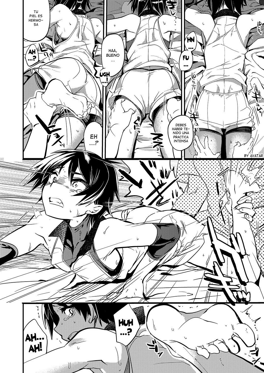 Nakimushi Buchou Make nai de ~Hentai Seikotsuin vs. Volley Buchou~ page 9 full