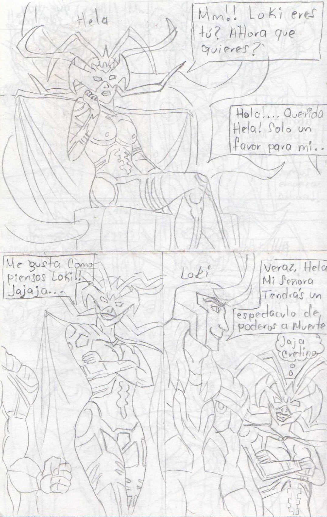 Avengers Assemble  - Hela page 1 full