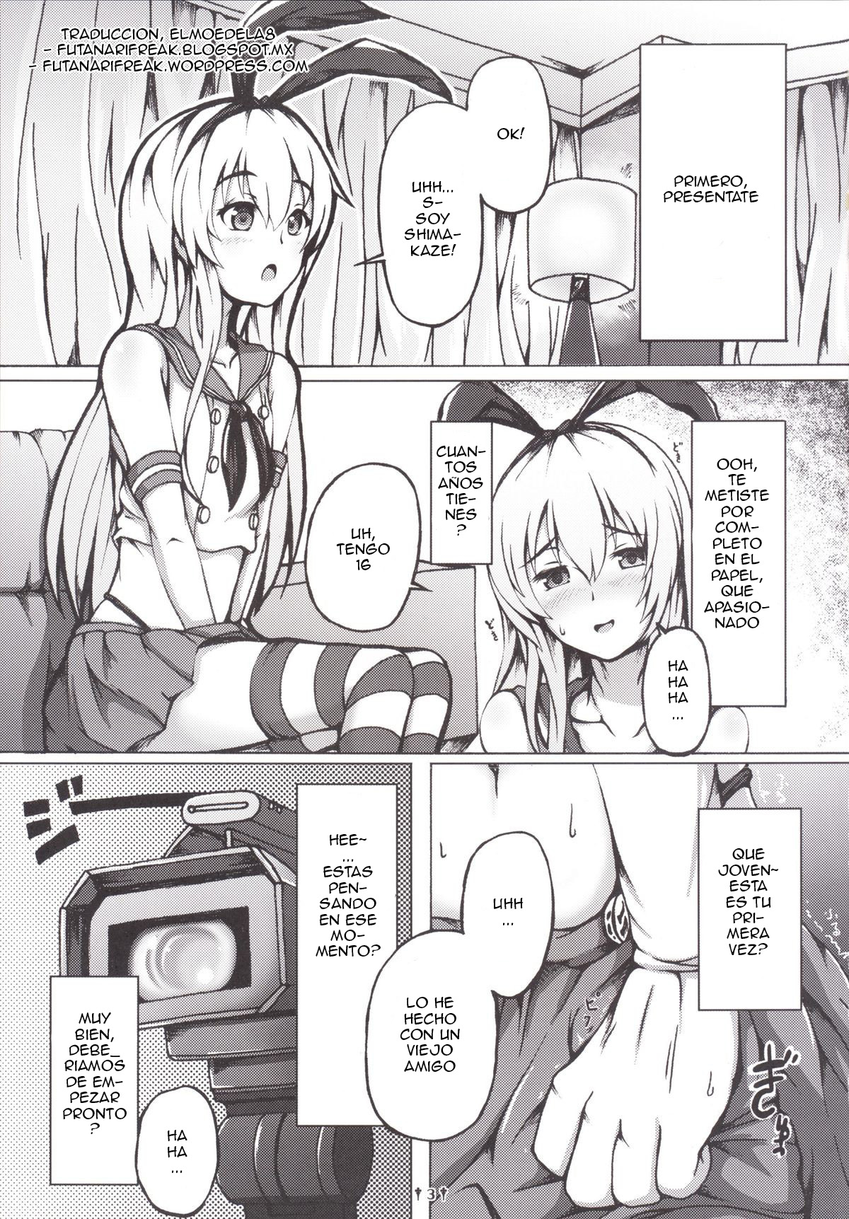 Cosplay Shounen Shimakaze-kun page 2 full
