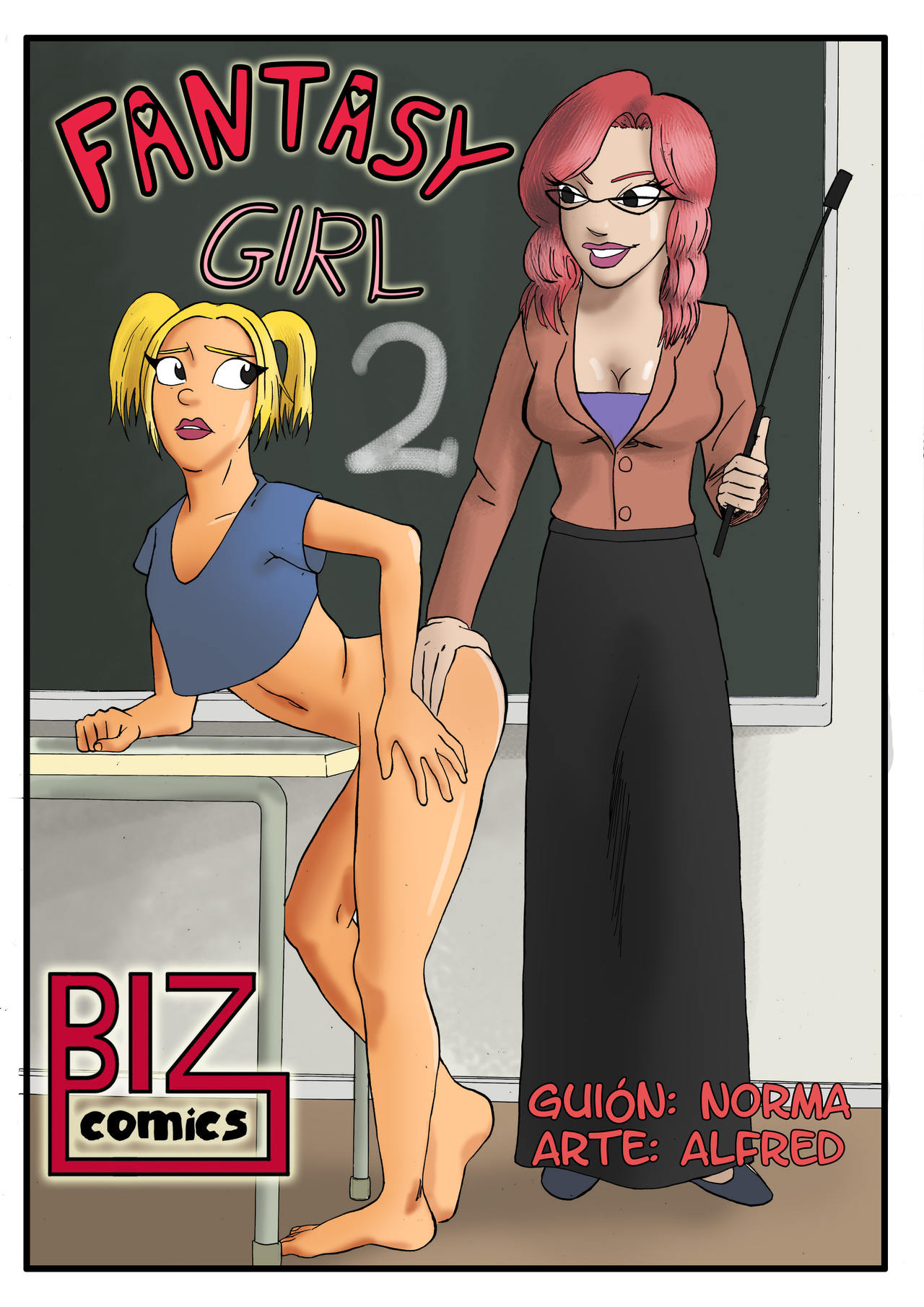 Fantasy Girl #2 Spanish FULL COLOR page 1 full