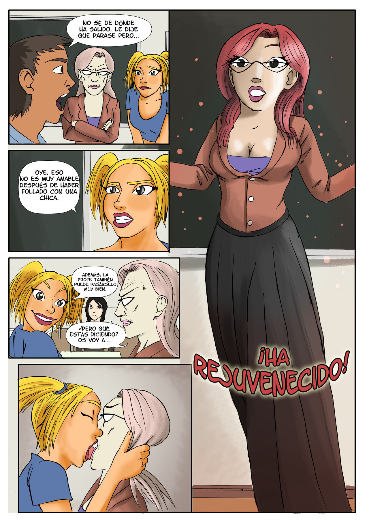 Fantasy Girl #2 Spanish FULL COLOR page 2 full