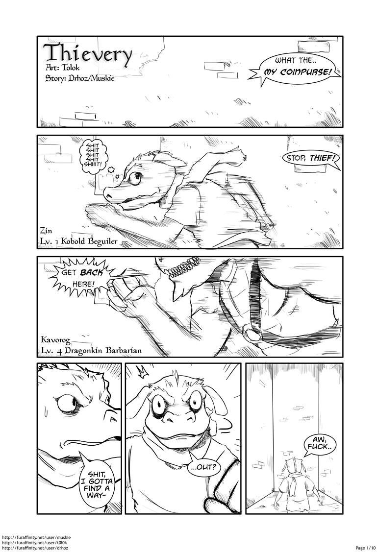 Thievery page 1 full