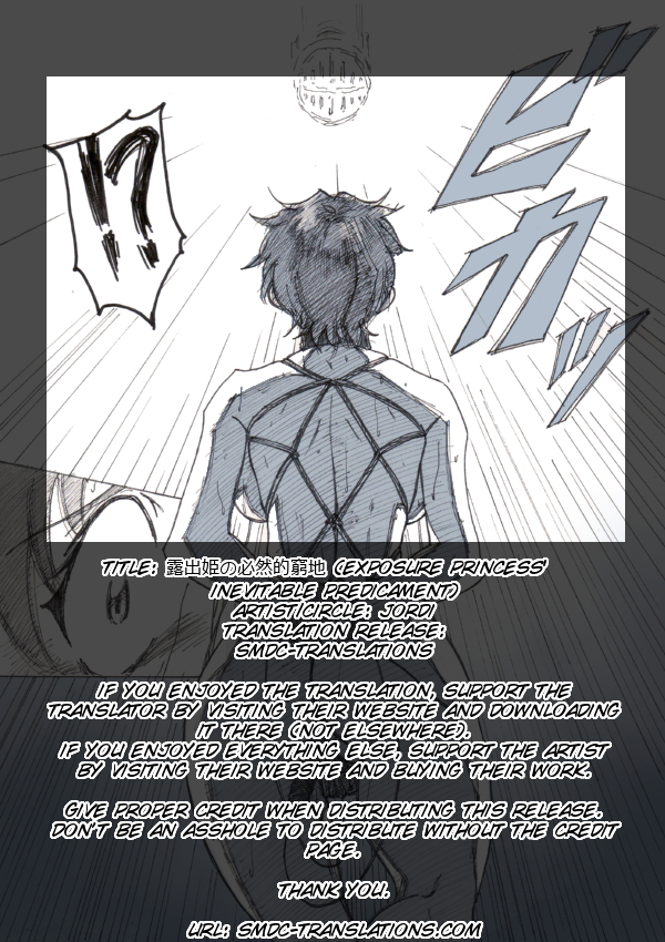 Roshutsu Hime no Hitsuzenteki Kyuuchi  | Exposure Princess's Inevitable Predicament page 1 full
