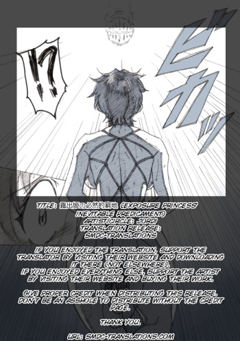 [JORDI] Roshutsu Hime no Hitsuzenteki Kyuuchi (Zen) | Exposure Princess's Inevitable Predicament [English] [SMDC] cover