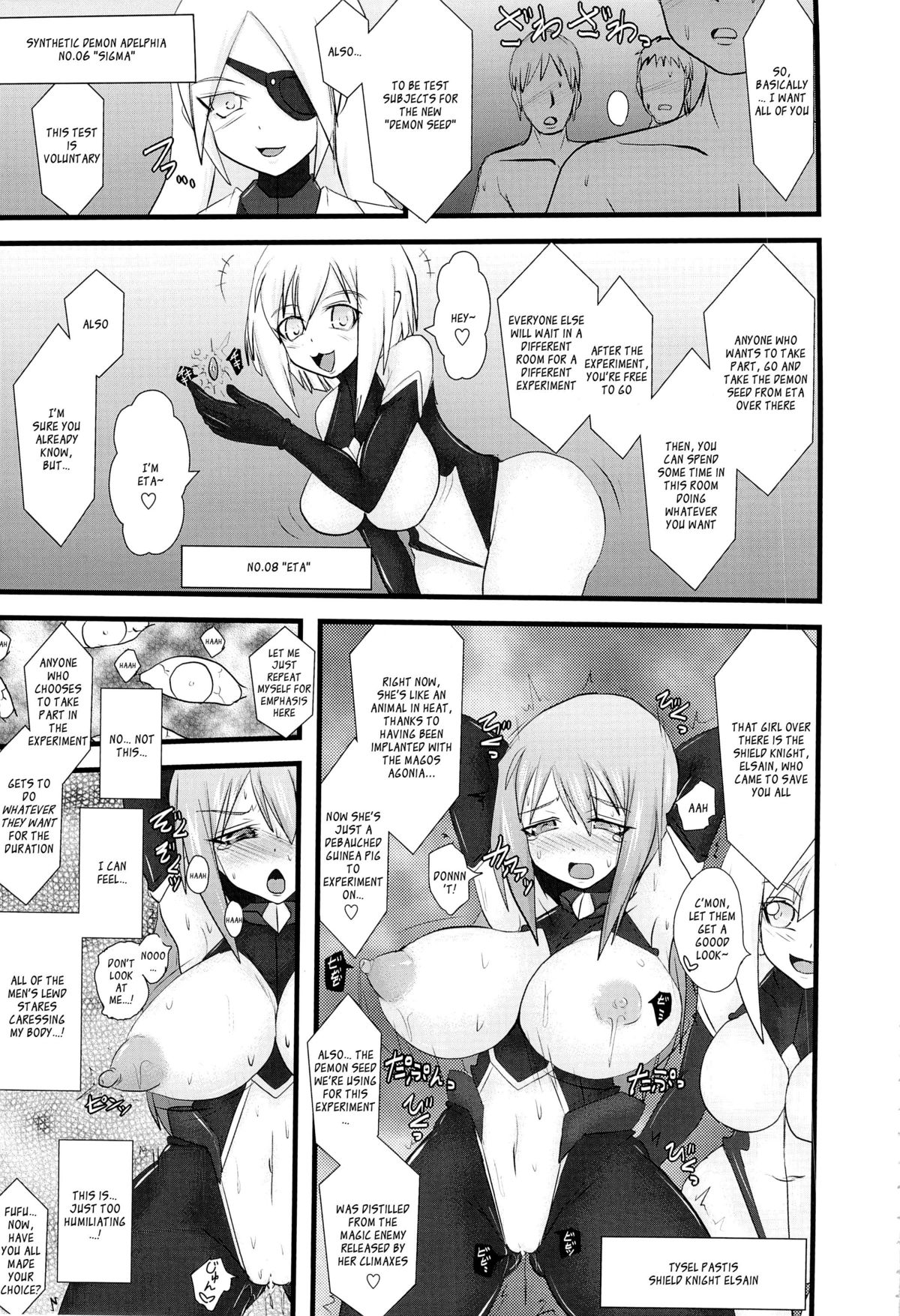 Shield Knight Elsain Vol. 12 NETHER LABORATORY 2 page 4 full