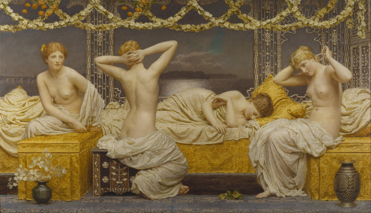 Erotic Art Collector 0341 ALBERT JOSEPH MOORE_1841_1893 page 8 full