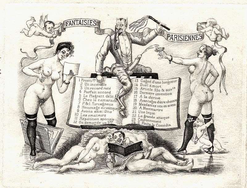 Erotic Art Collector 0401  FREDILLO - Fantaisies Parisiennes page 1 full