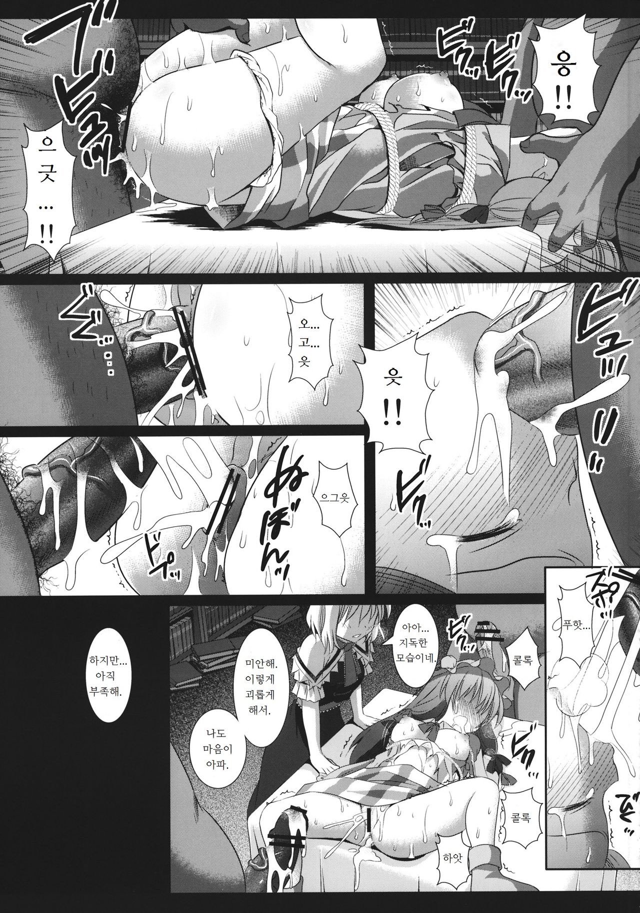 Touhou Ryoujoku 27 | 동방 능욕 27 page 12 full