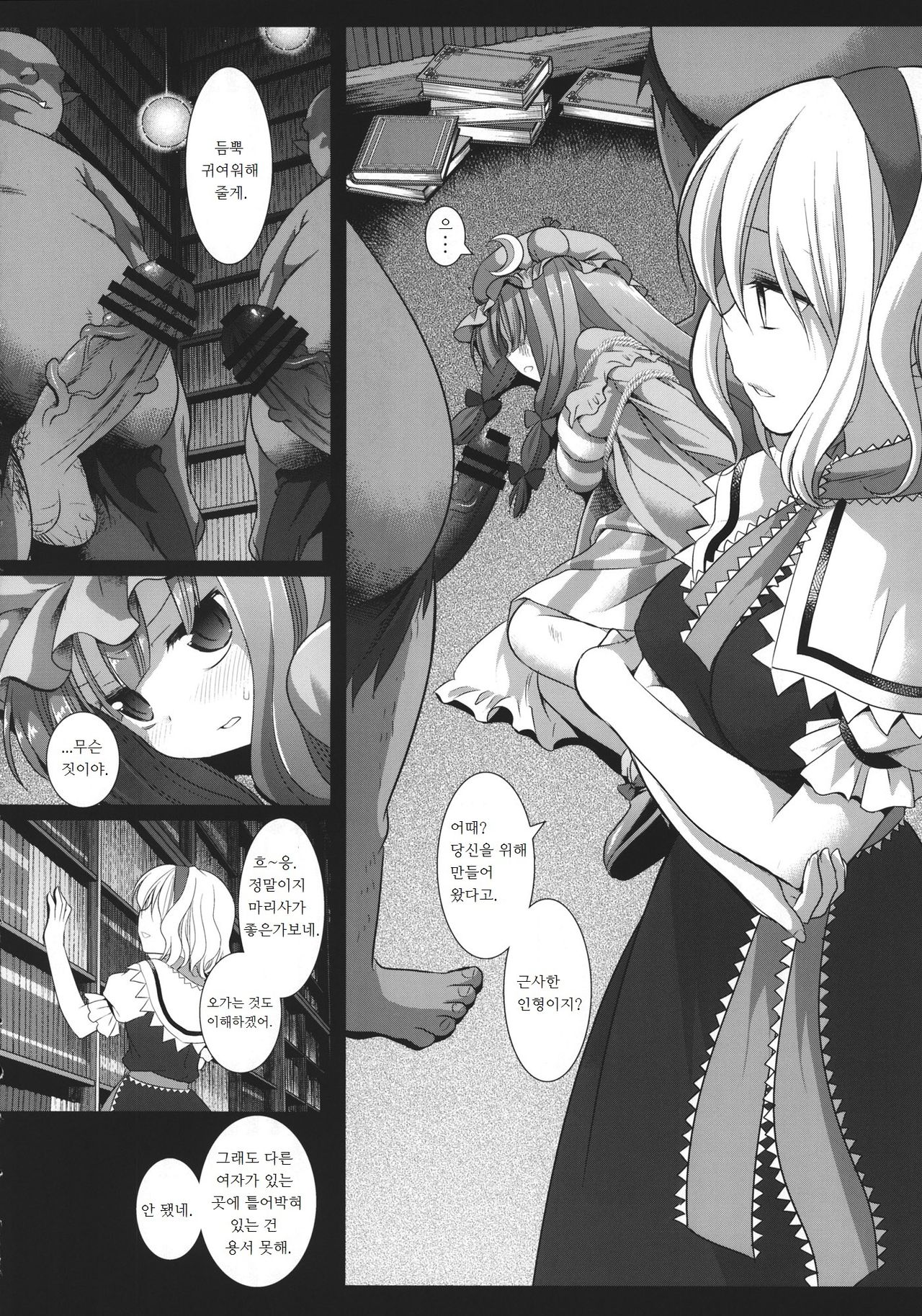 Touhou Ryoujoku 27 | 동방 능욕 27 page 5 full