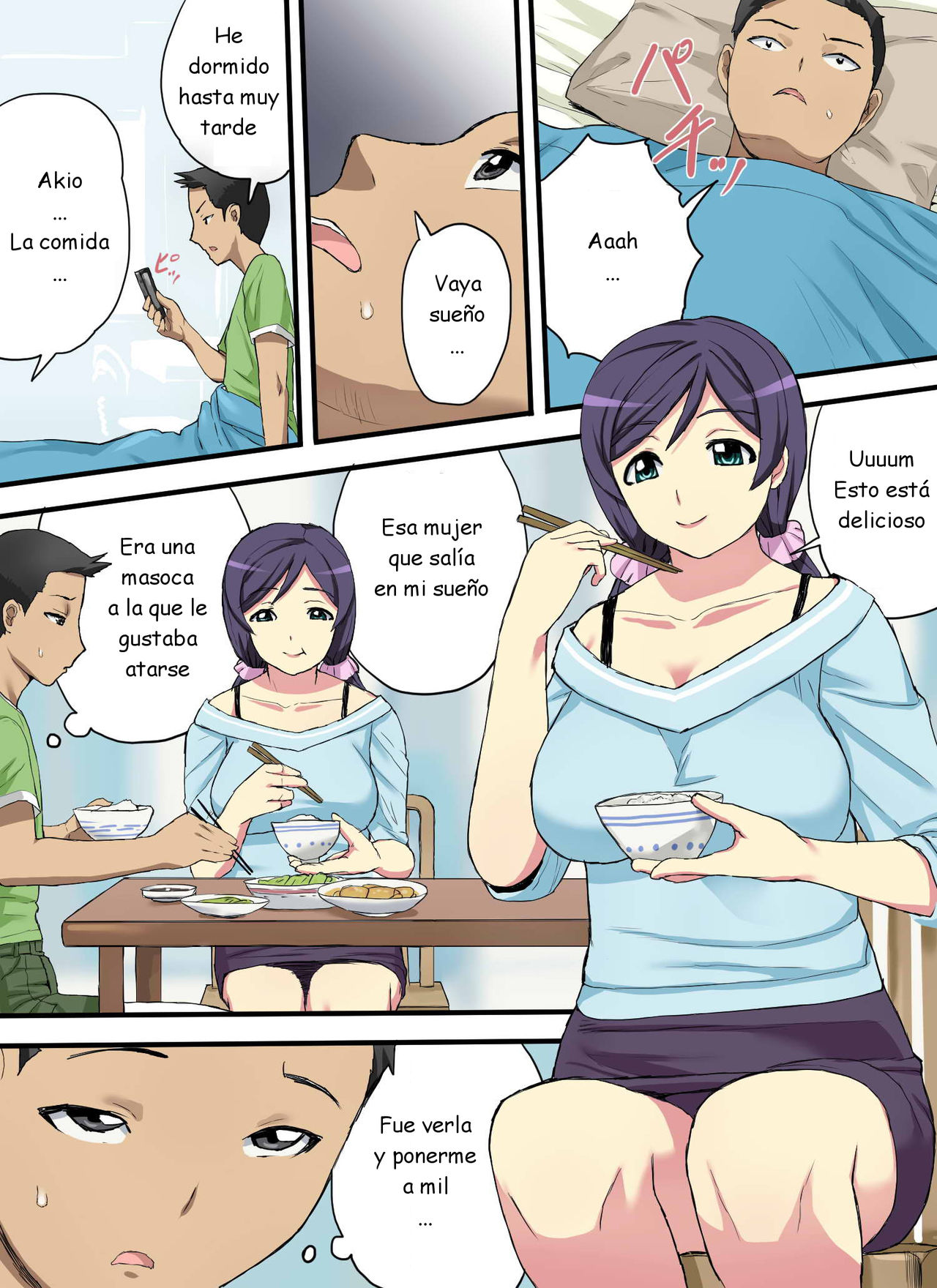 Haha no Himitsu wo Shitte | Descubriendo el secreto de mamá. page 9 full