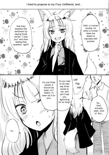 [Canzume Quality (Batta)] Kitsune no Oyomechan Mini | Fox Wife Mini Comic [English] [LoeQualityTrans.] cover