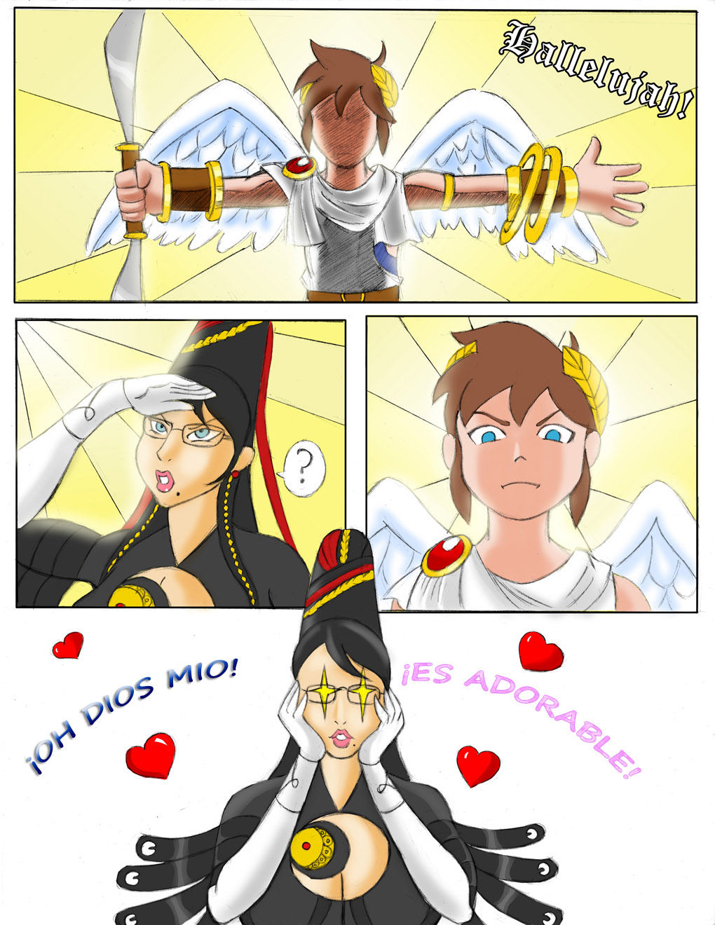 Bayonetta vs. Kid Icarus page 3 full