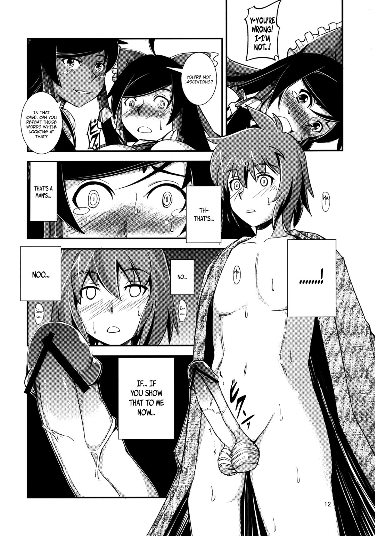 The Incident of the Black Shrine Maiden ~Part 3~ page 12 full