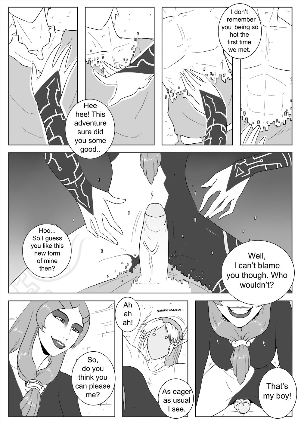 A Link Between Girl 002 : Queen Midna page 8 full