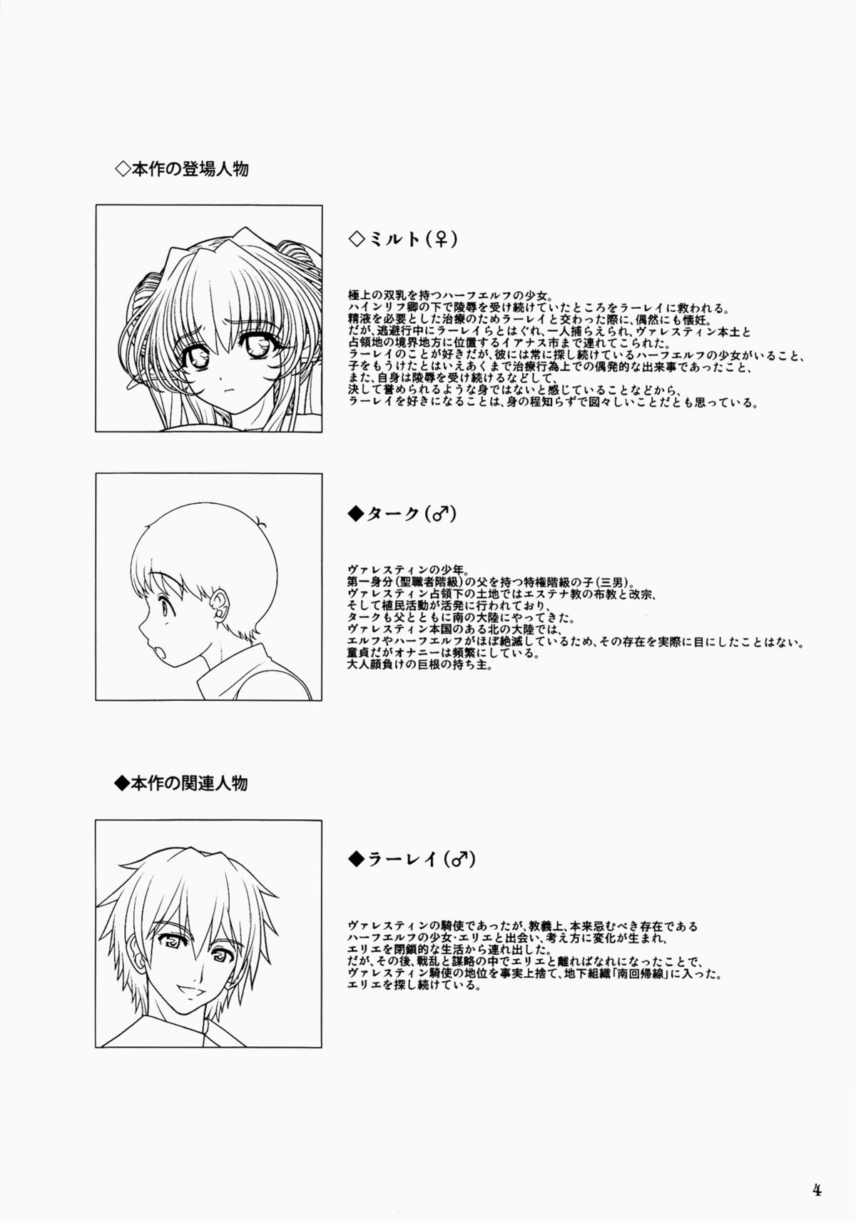 Aru Shounen to Dorei Shoukan no Ninpu Elf | A Boy And A Pregnant Elf From A Slave Brothel page 4 full
