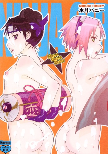 (C68) [Harem (Mizuki Honey)] Ninja Girl's Diary (Naruto) [English] [biribiri] [Incomplete] cover