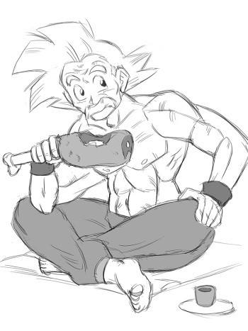 [Funsexydragonball] Old Man Goku (Dragon Ball Multiverse) cover