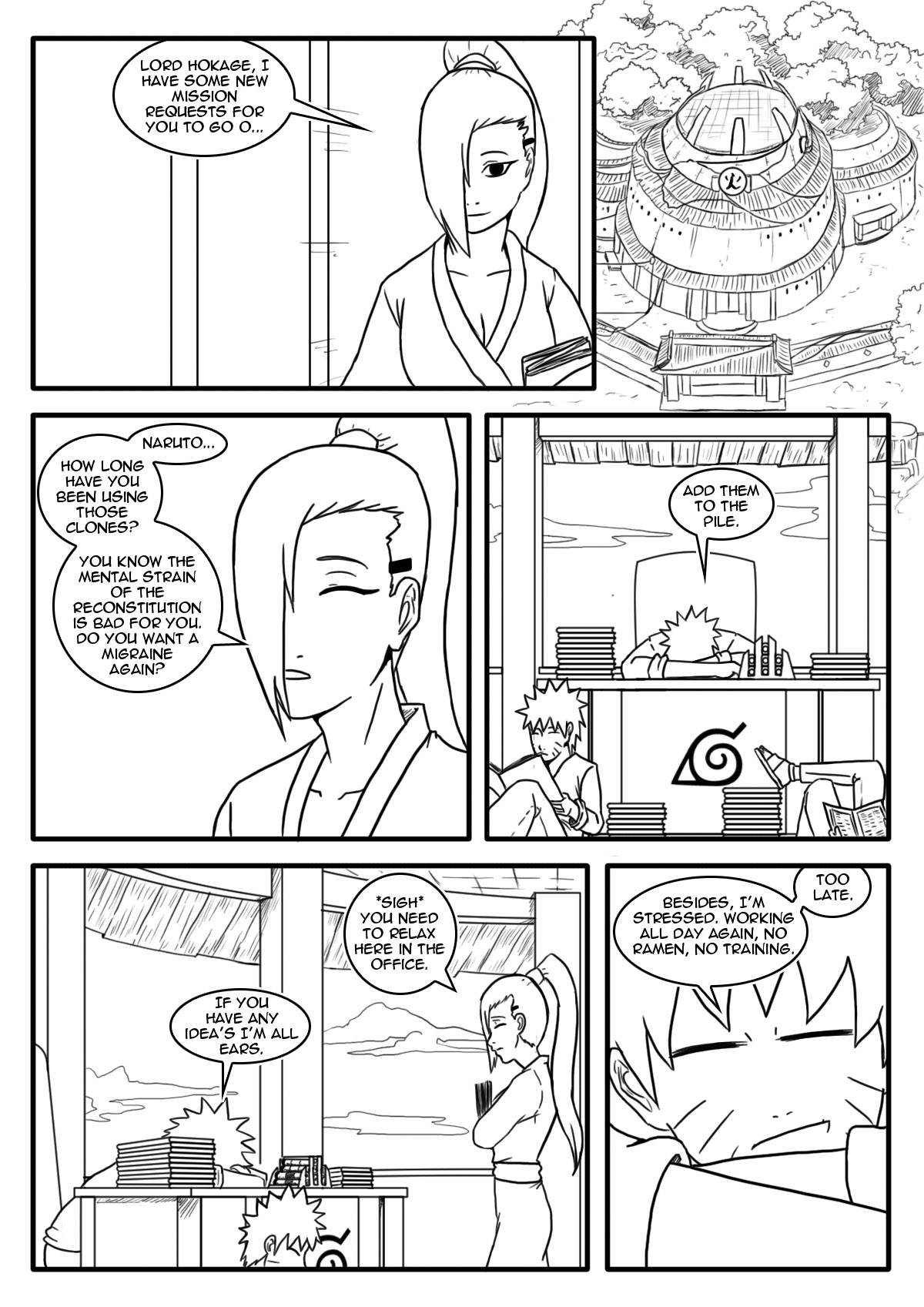 NaruIno: Stress Therapy page 1 full