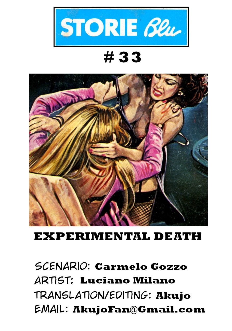 Storie Blu #33 - Morte Sperimentale page 2 full