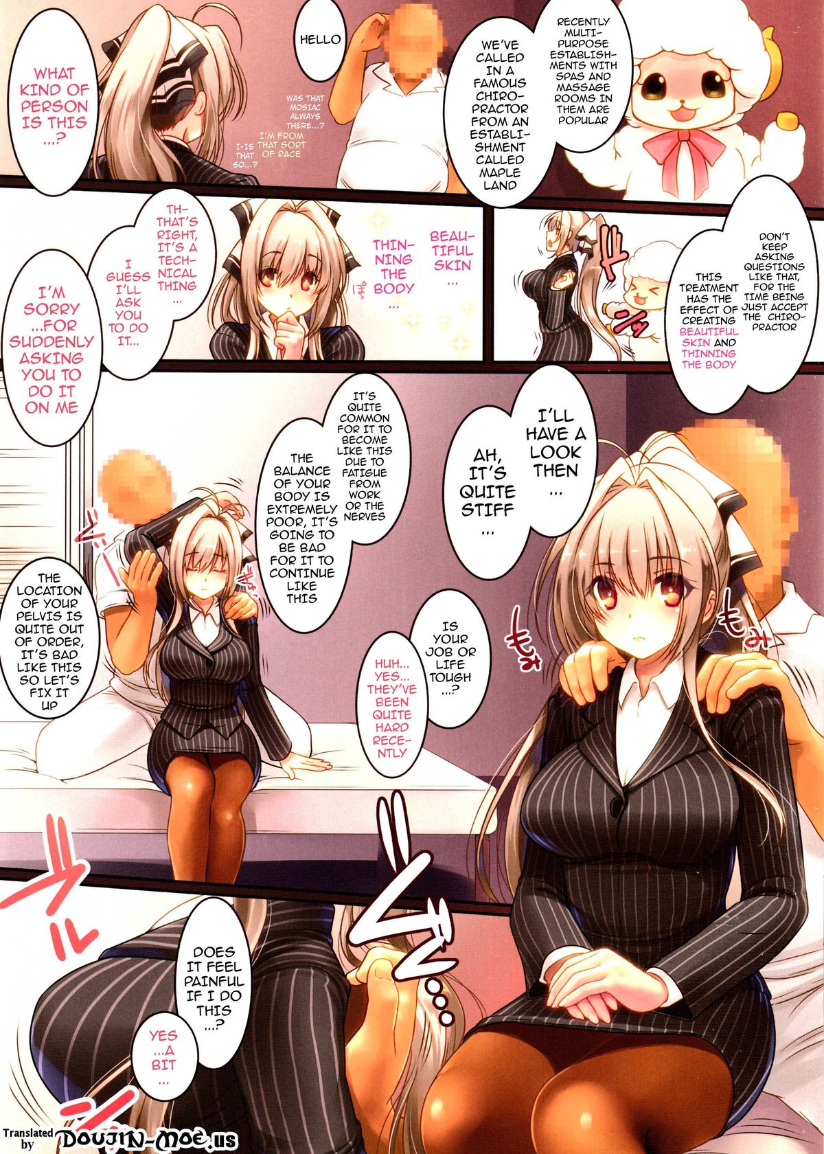 Yume no Kuni de Okonawareta in Innyuu Massage Mensetsu | Conducting Lewd Massage Interviews at Brilliant Park page 2 full