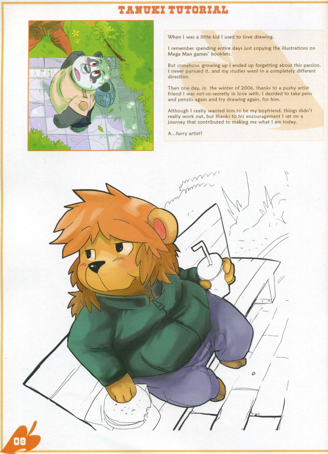 Tanuki Tactics Volume 1 page 9 full