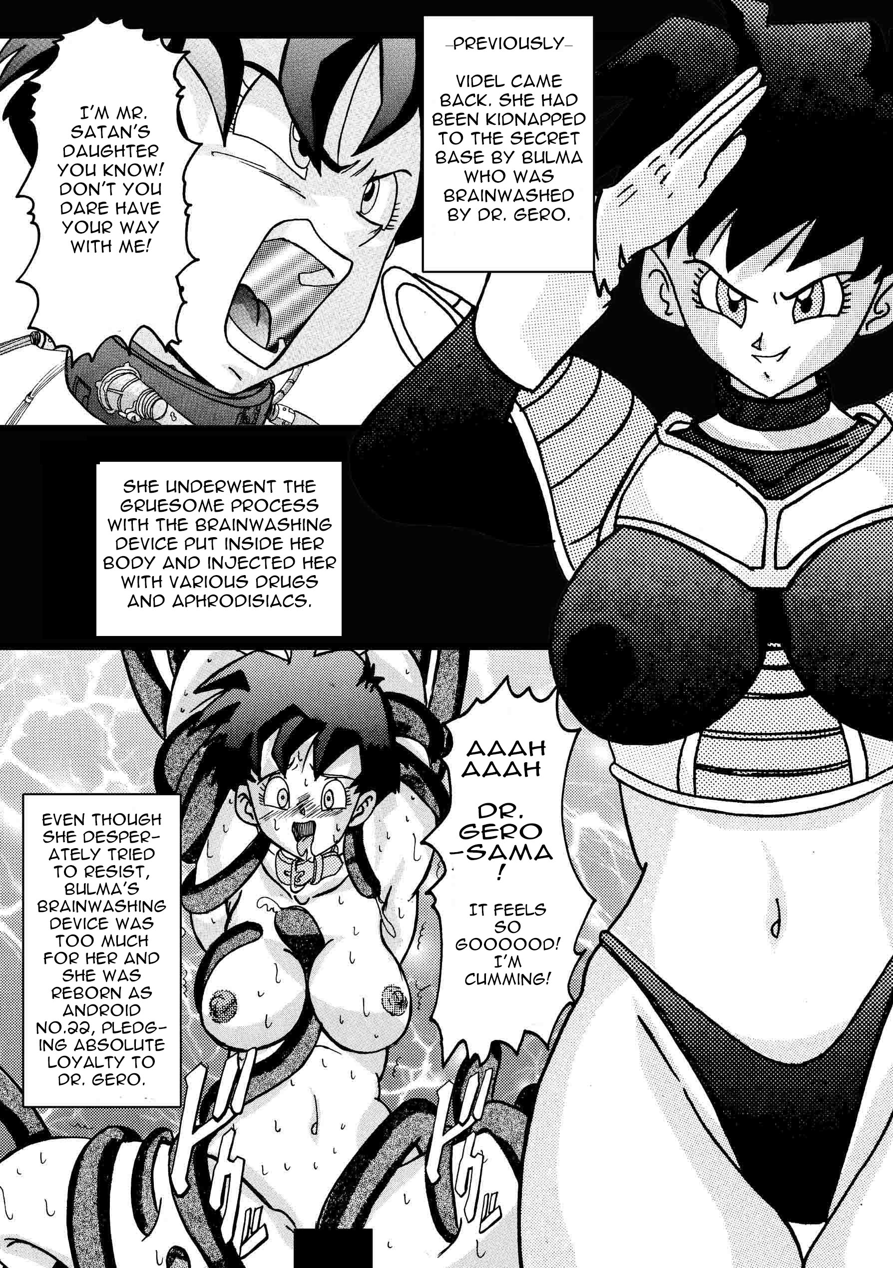Tanjou!! Aku no Onna San Senshi Erasa Chichi Lunch Sennou Kaizou Keikaku page 3 full
