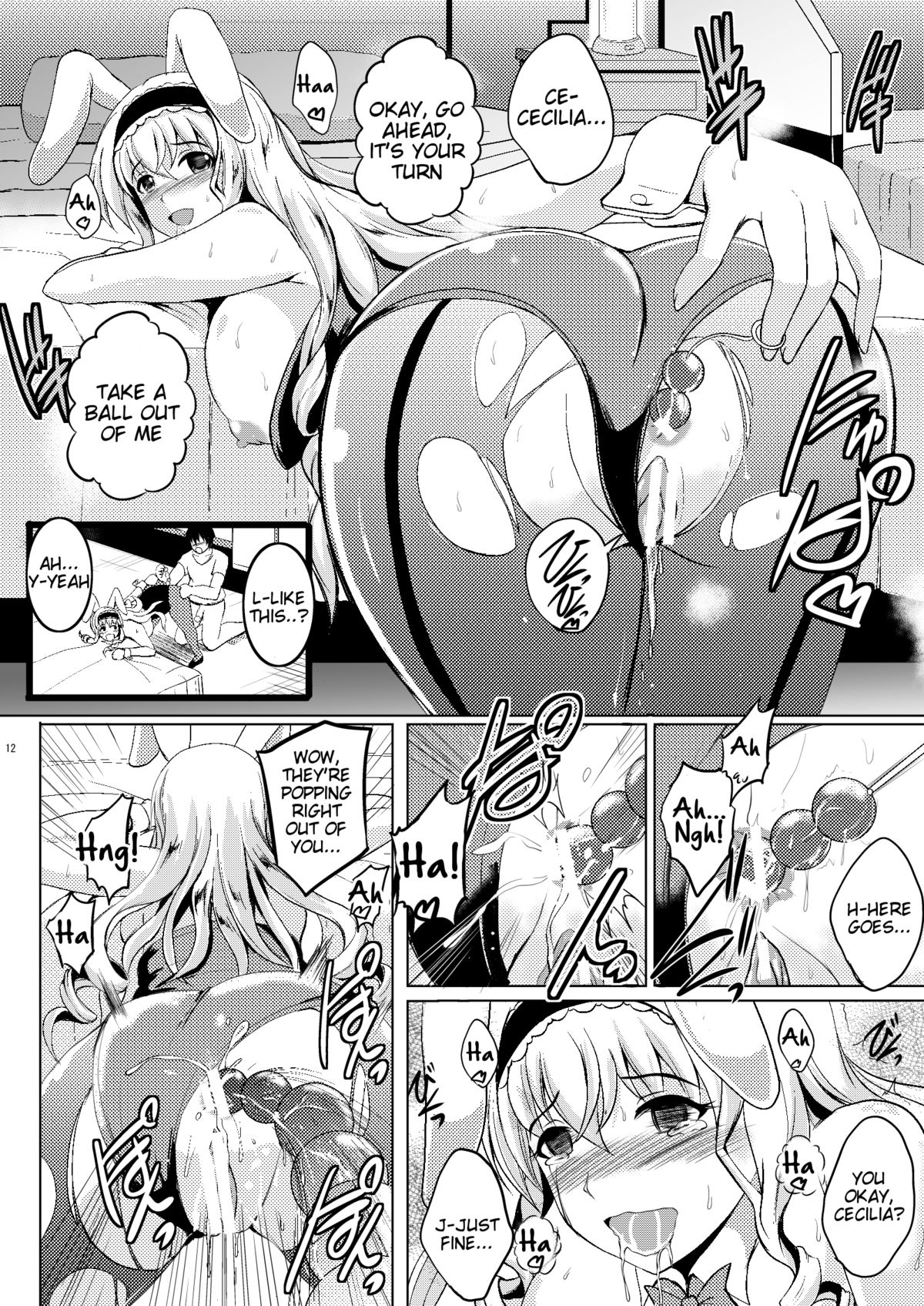 Poodle & Bunny Time page 12 full