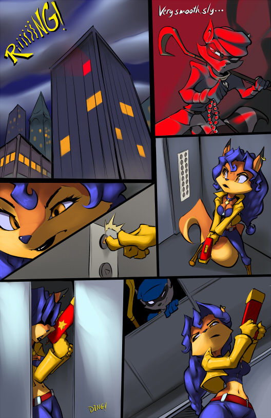 Sly Cooper page 1 full