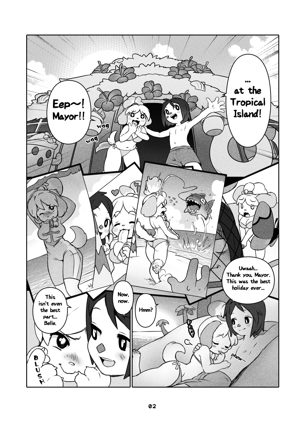 Belle's Love Vacation! page 3 full