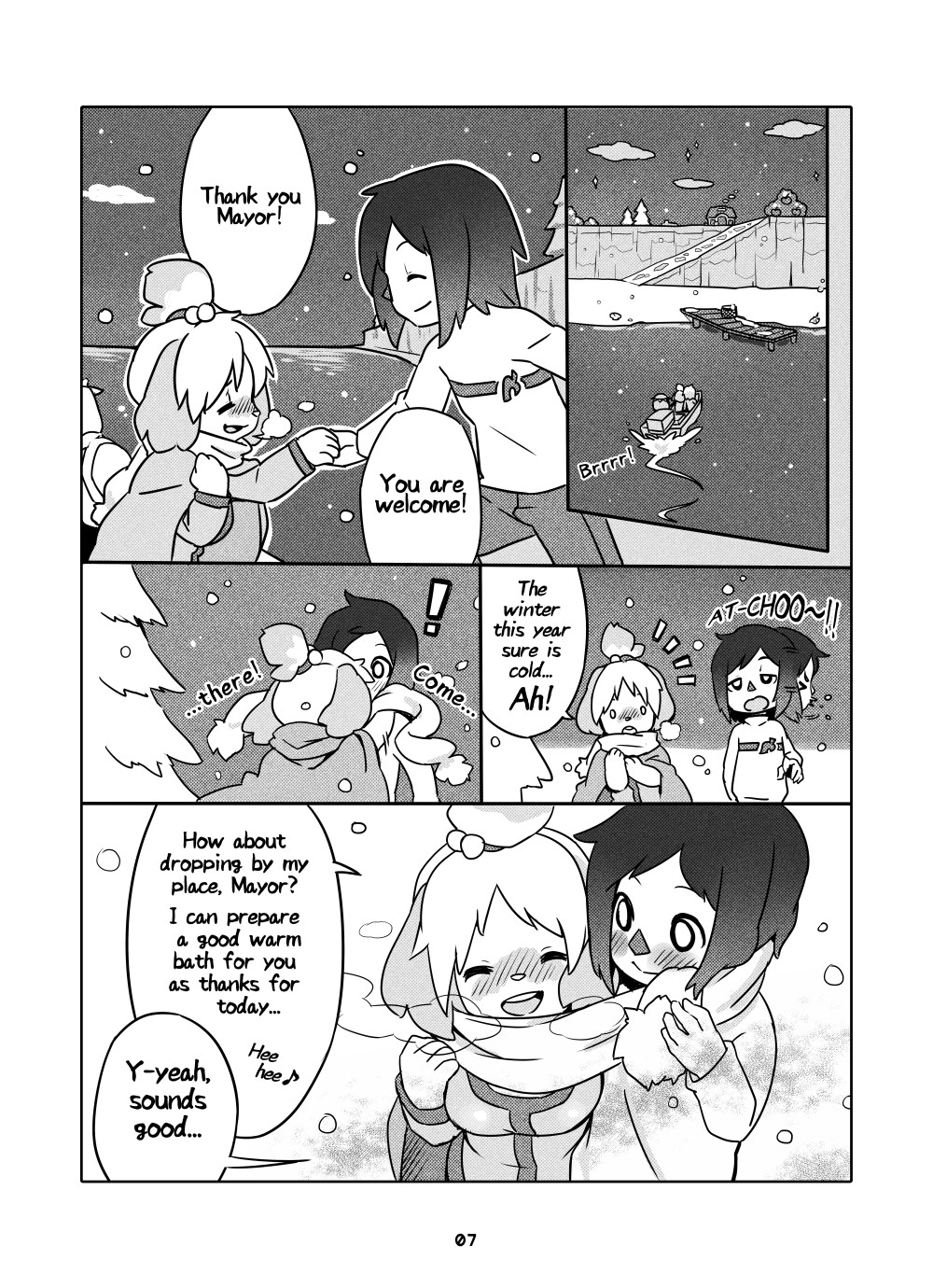 Belle's Love Vacation! page 8 full