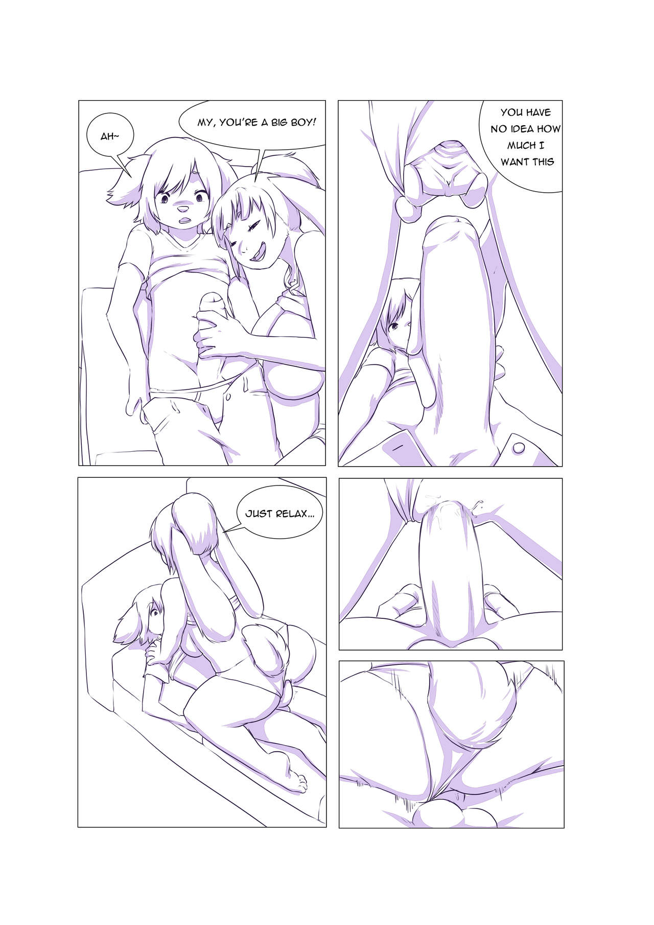 Bouncy Bunny Babes page 10 full