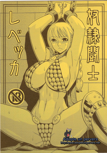 (C85) [ACID-HEAD (Murata.)] Dorei Toushi Rebecca (One Piece) [French] {Adopte un pervers} cover