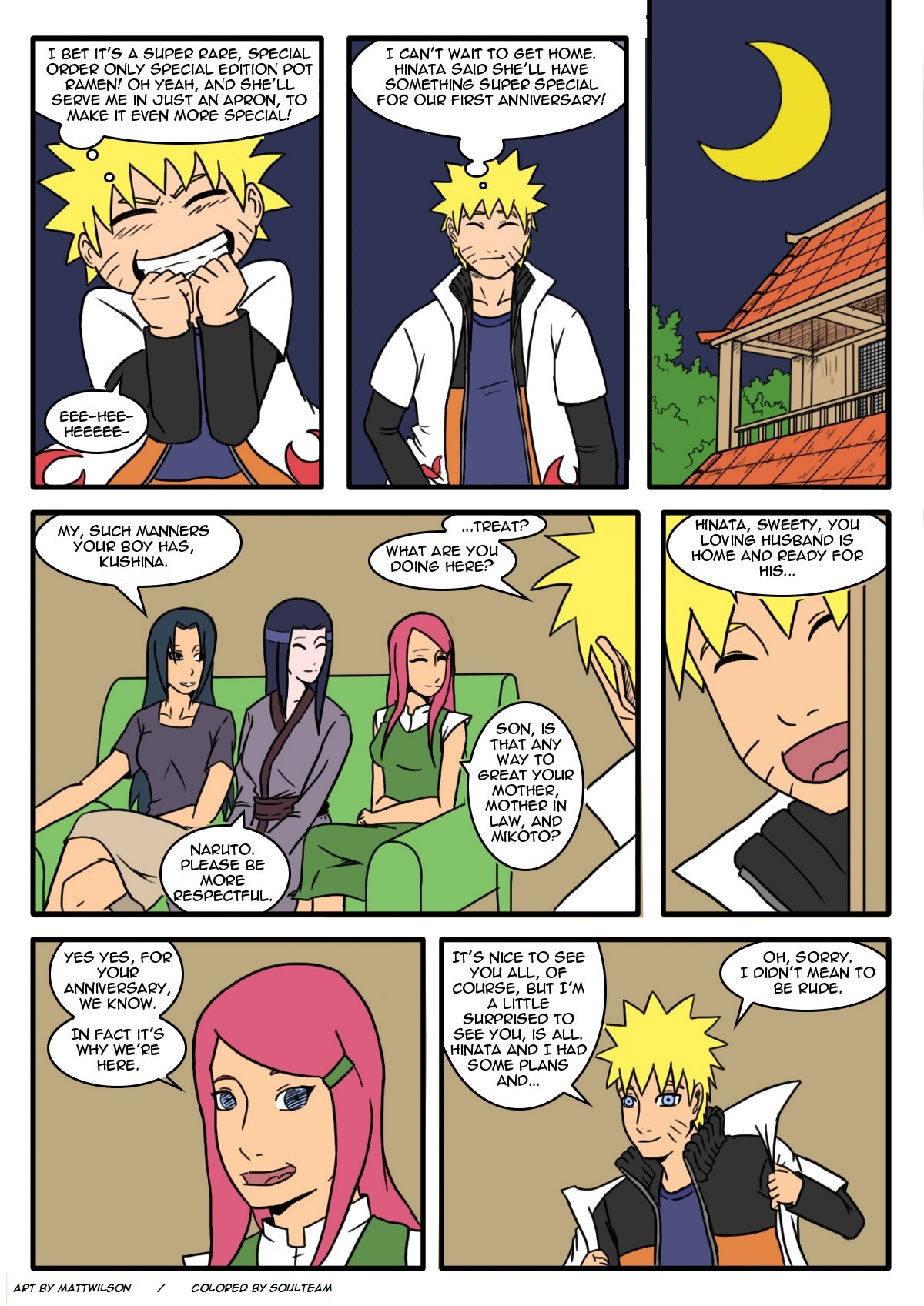 NaruHina: Anniversary tradition page 1 full