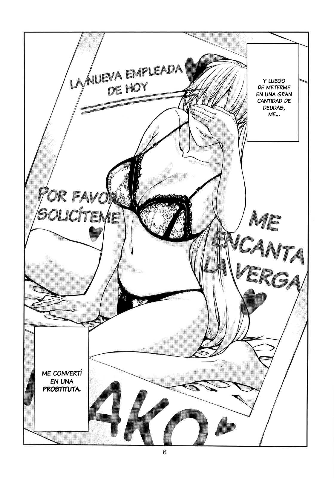 Aino Minako  ~Fuuzokujou-hen~ page 6 full
