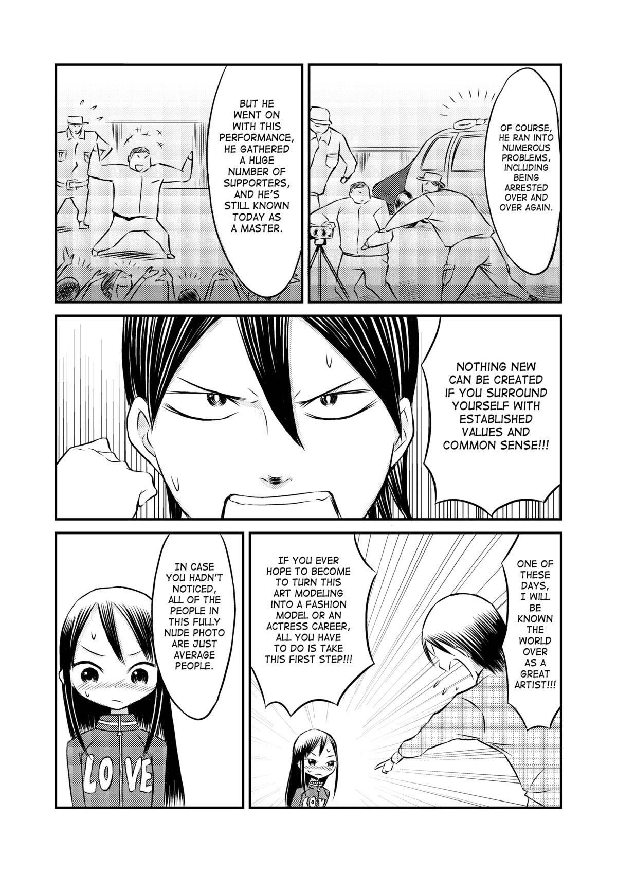 Watashi no Nude Model Taiken! | My Nude Modeling Experience! page 12 full