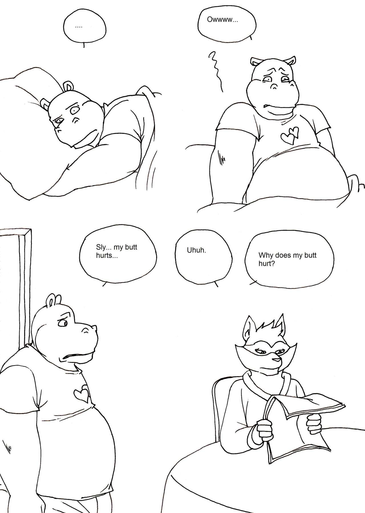 Ass Ninja page 1 full