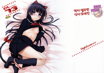 (C83) [Digital Lover (Nakajima Yuka)] D.L. action 73 (Ore no Imouto ga Konna ni Kawaii Wake ga Nai) [Korean] [Team 아키바] cover