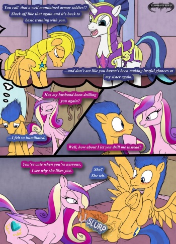 [Da-Goddamn-Batguy] Flash's Royal Service (My Little Pony: Friendship is Magic) cover