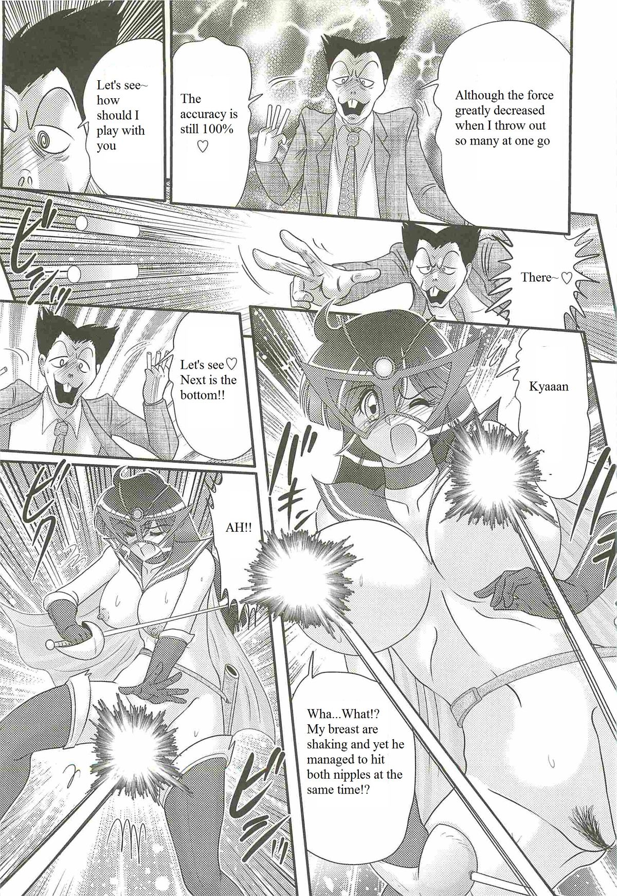 Kaiketsu!? Zenra Knight Ch. 2 | Love Lesson!! Disciplinary Teacher's Dangerous Maths Formula   Translations page 8 full