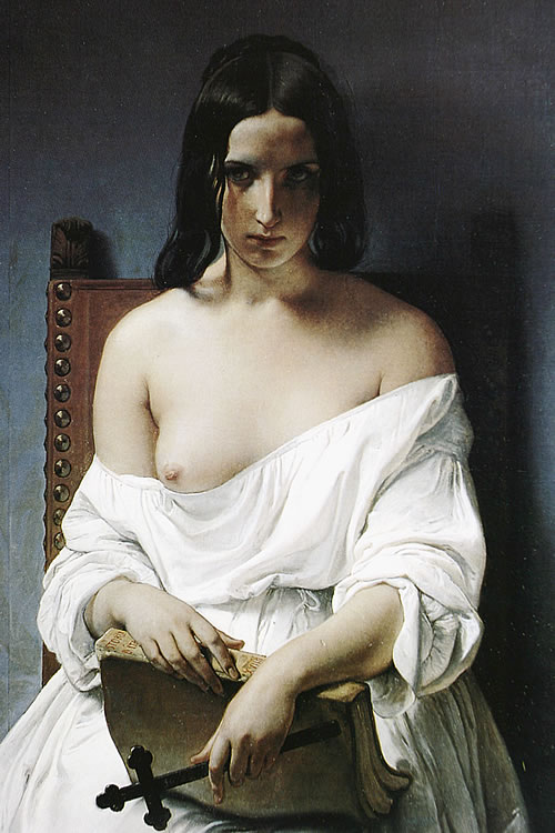 Erotic Art Collector 0323 FRANCESCO HAYEZ 1791-1882 page 1 full