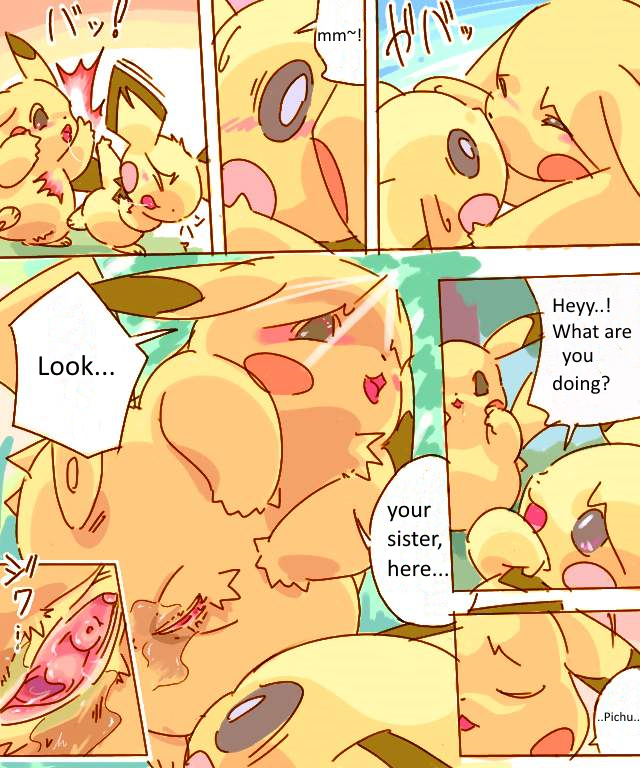 Pikachu Kiss Pichu page 2 full