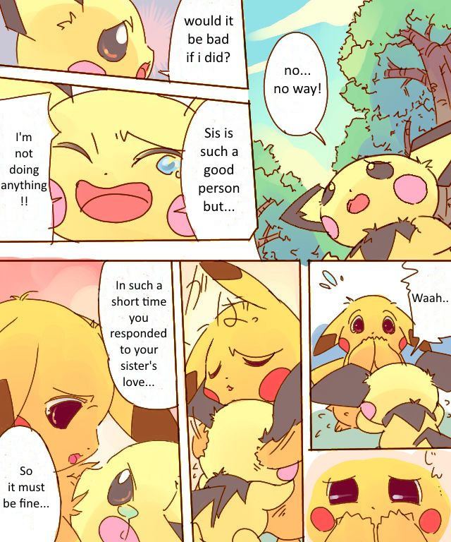Pikachu Kiss Pichu page 4 full