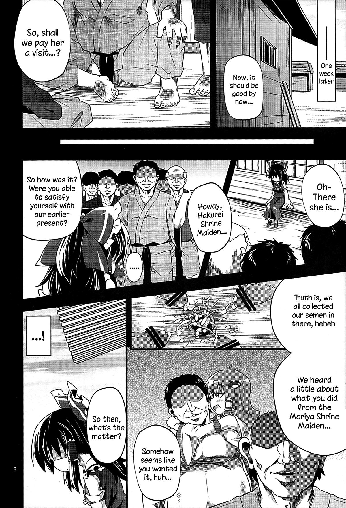 Nikuyokugami Gyoushin - I am semen addict - | Faith in the God of Carnal Desire - I Am Semen Addict - page 7 full