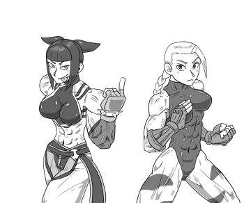 [allesey] Cosplay battle: Juri Vs Cammy cover