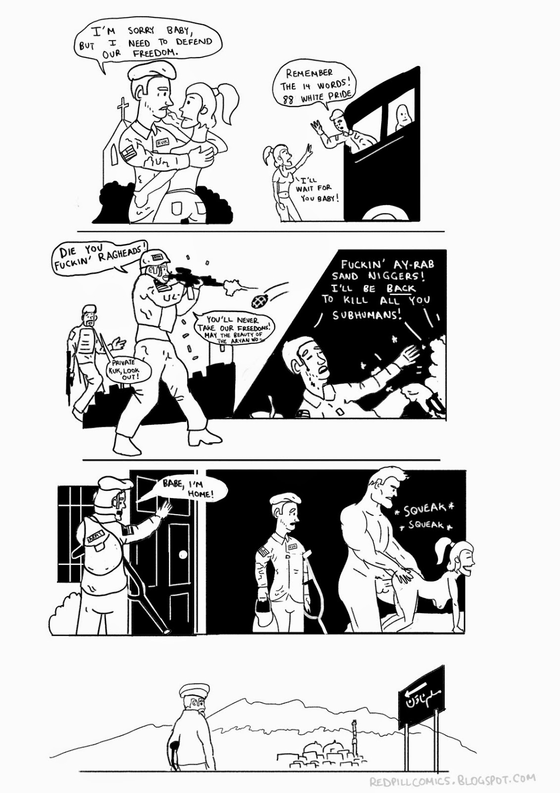 Red Pill Comics page 9 full