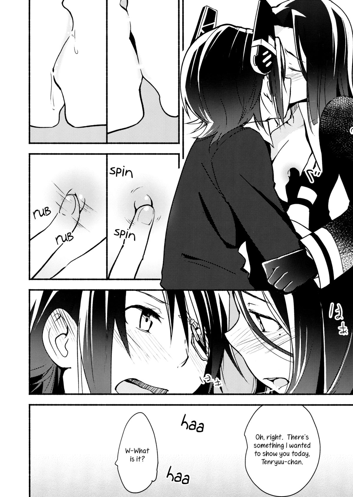 Tenryuu-chan wa Yasashii Kara | Because You're Kind, Tenryuu-chan page 11 full