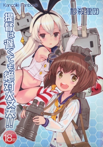 (C85) [Byousatsu Tanukidan (Saeki Tatsuya)] Teitoku wa Osoku temo Zettai Daijoubu!! (Kantai Collection -KanColle-) cover