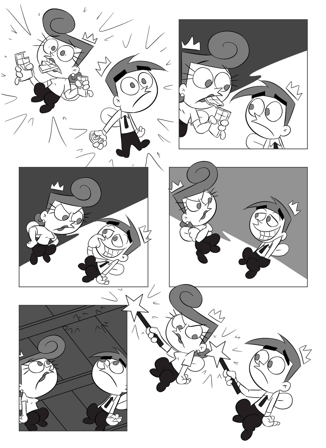 Fairly Odd Parents Sticky Vicky page 12 full