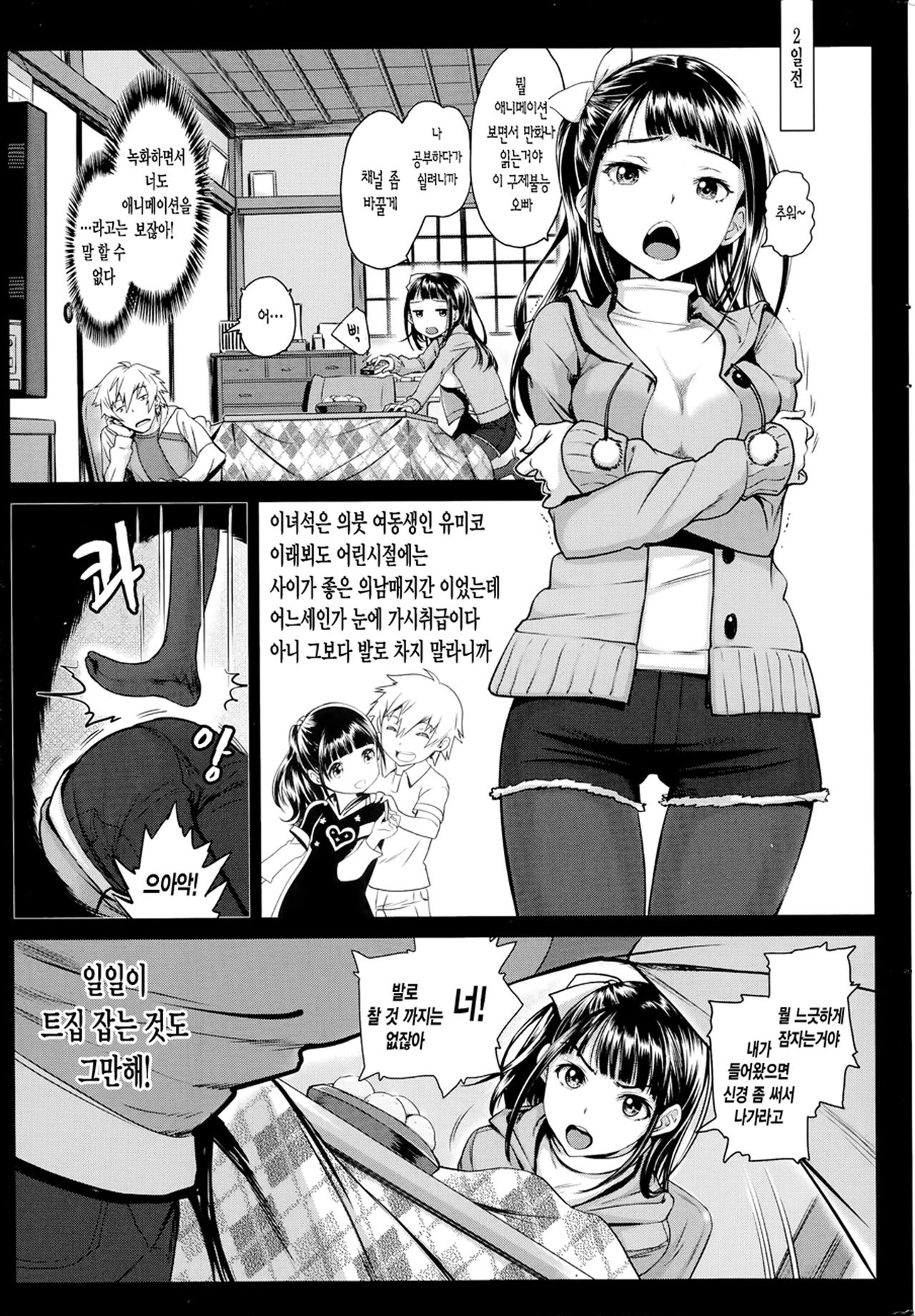 Imouto ga Chouhatsutekina Node Tsuyoki ni Dete Mita | 여동생이 도전적이어서 강하게 나가보았다 page 3 full